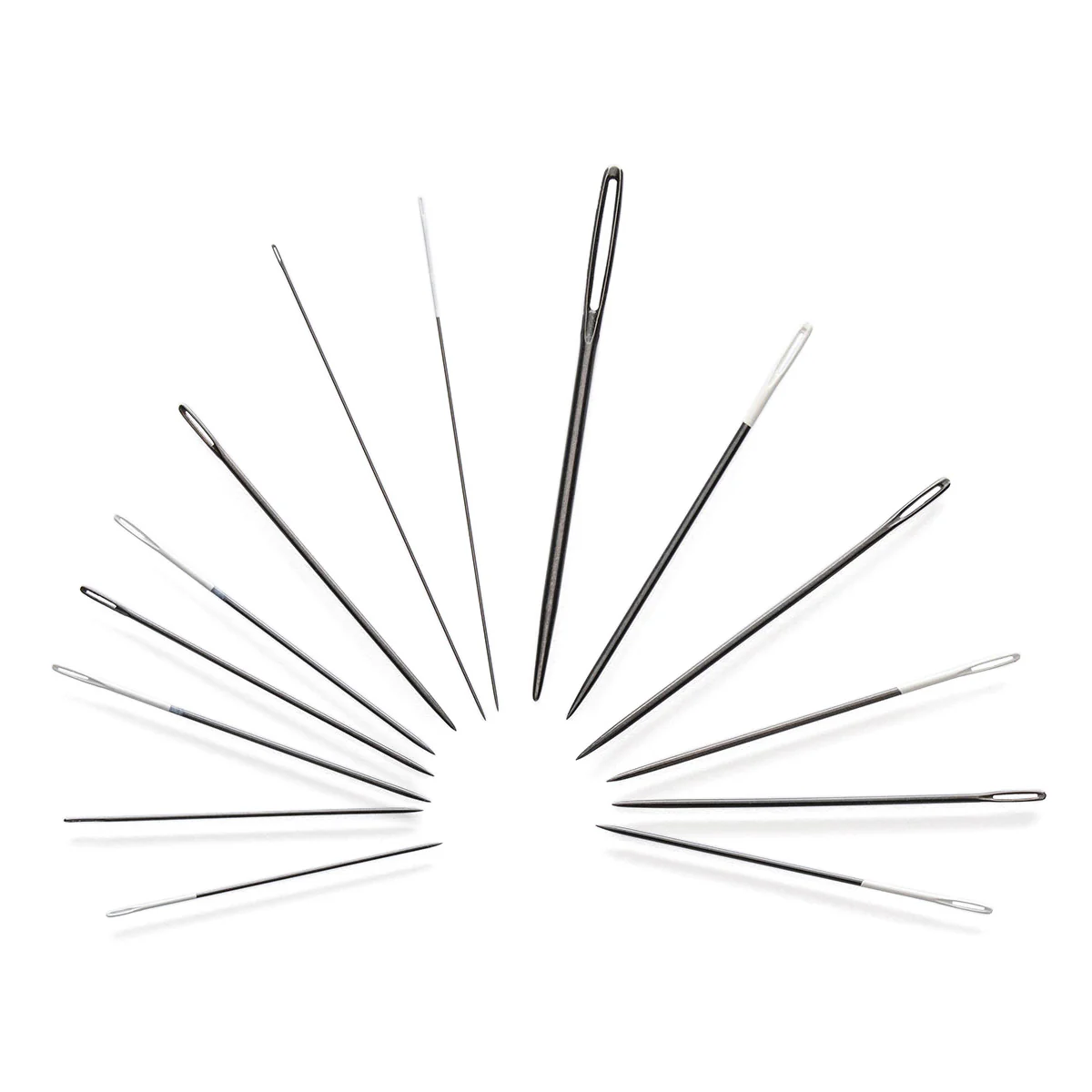 Pony Black Agujas de tapicería hipoalergénicas con ojo blanco - Image 4