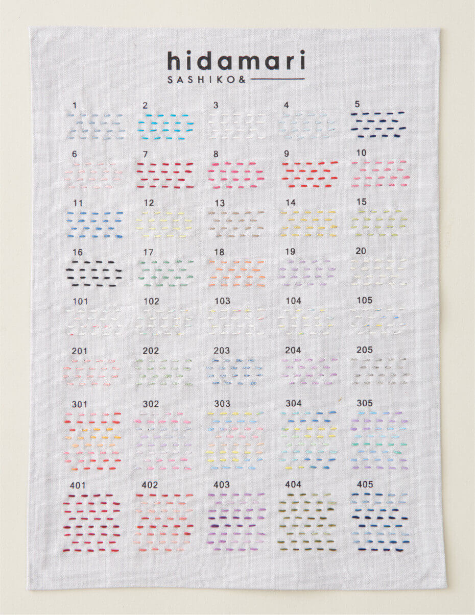 Hidamari Lecien, hilo para Sashiko en madejas - Image 6