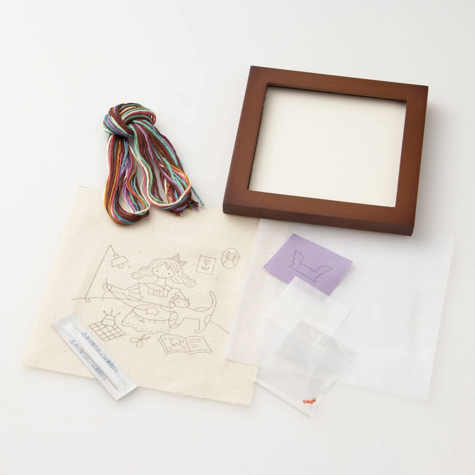 Kit de bordado "Mi vida con gatos: bordado" de Cosmo - Image 4