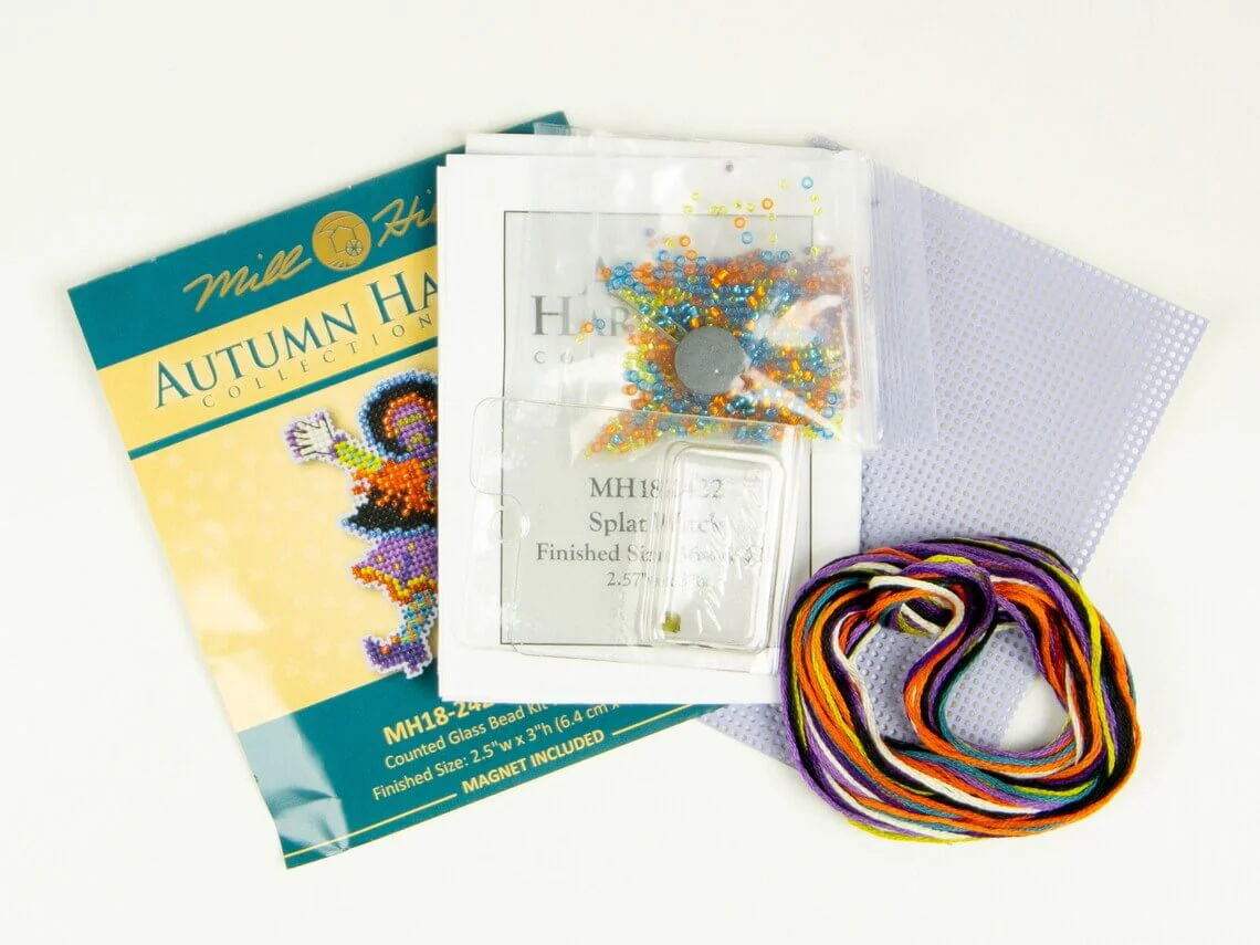 Kit de punto cruz Splat Witch de Mill Hill - Image 3