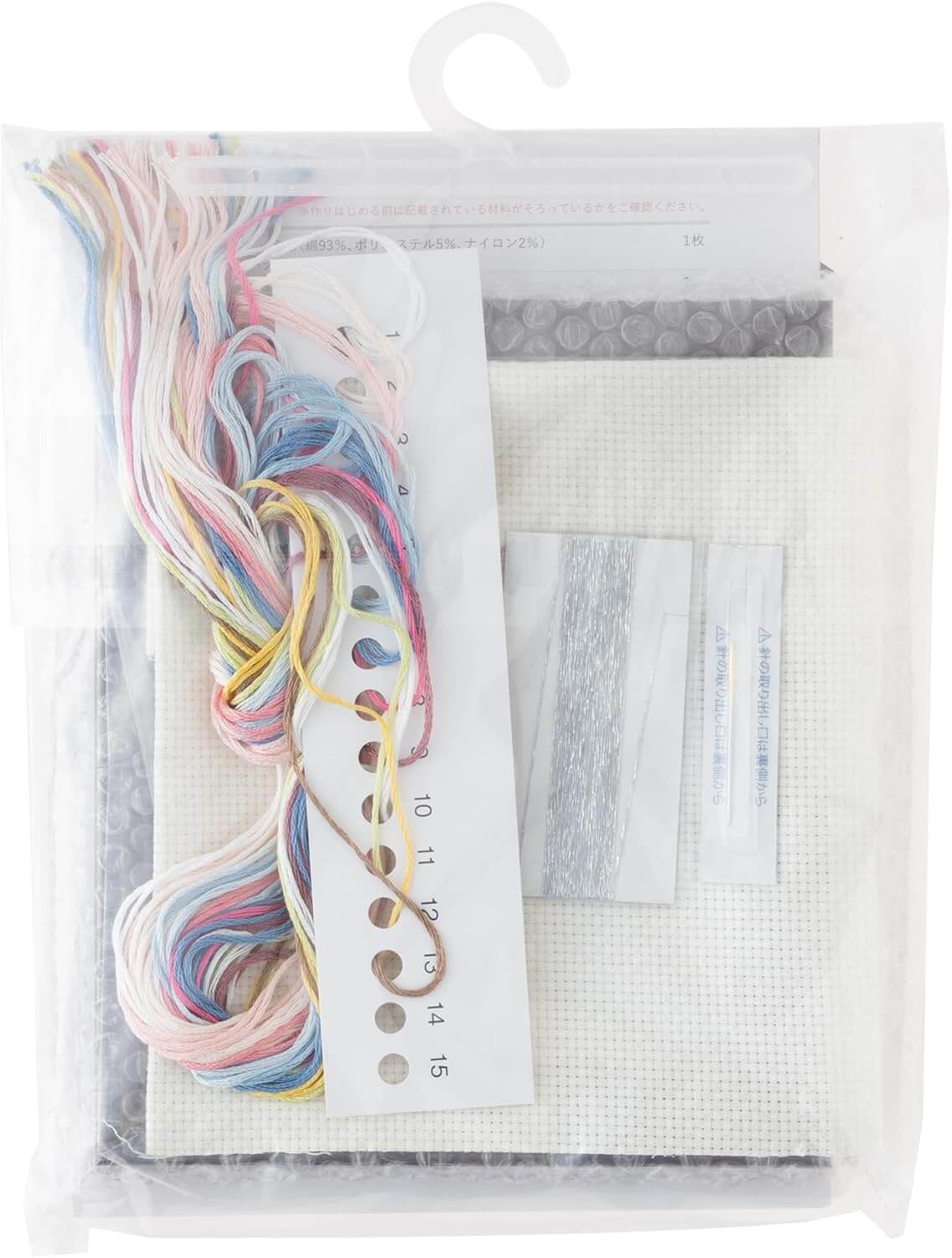 Kit de punto de cruz "Monte Fuji con Sakura" de Cosmo - Image 4