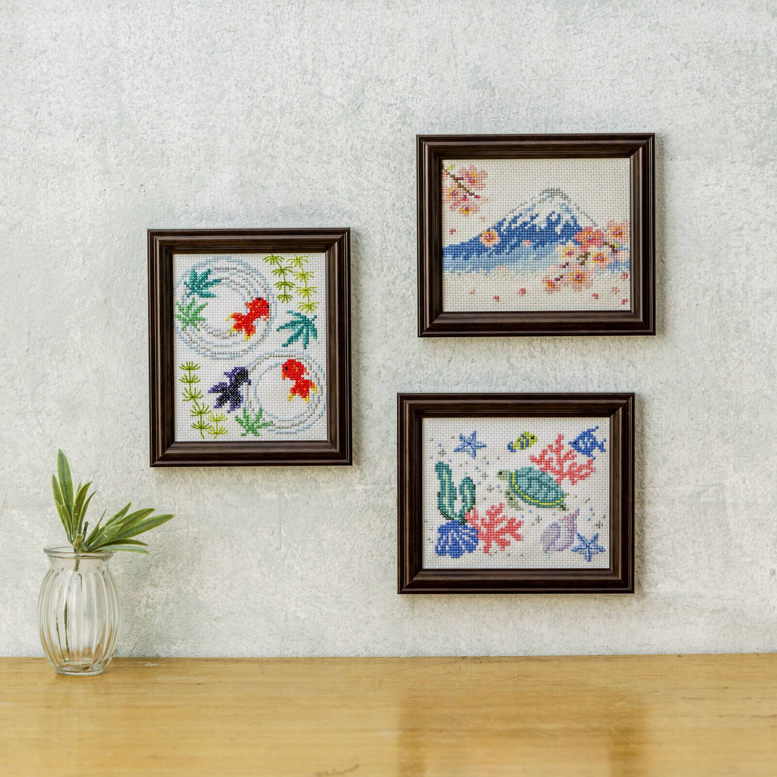 Kit de punto de cruz "Verano" de Cosmo - Image 5