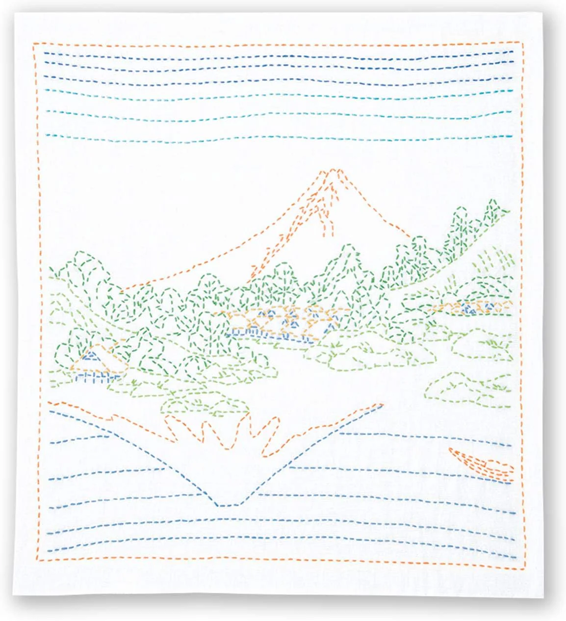 Kit de Sashiko Hokusai - Monte Fuji de Olympus (varios modelos) - Image 10