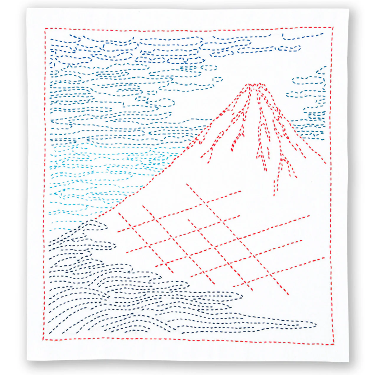 Kit de Sashiko Hokusai - Monte Fuji de Olympus (varios modelos) - Image 6