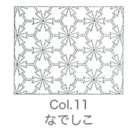 Tela azul estampada para Sashiko, bordado tradicional japonés - Image 11