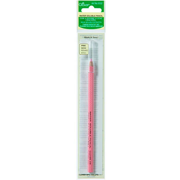 Lápiz soluble en agua de Clover (blanco, rosa y azul) - Image 8