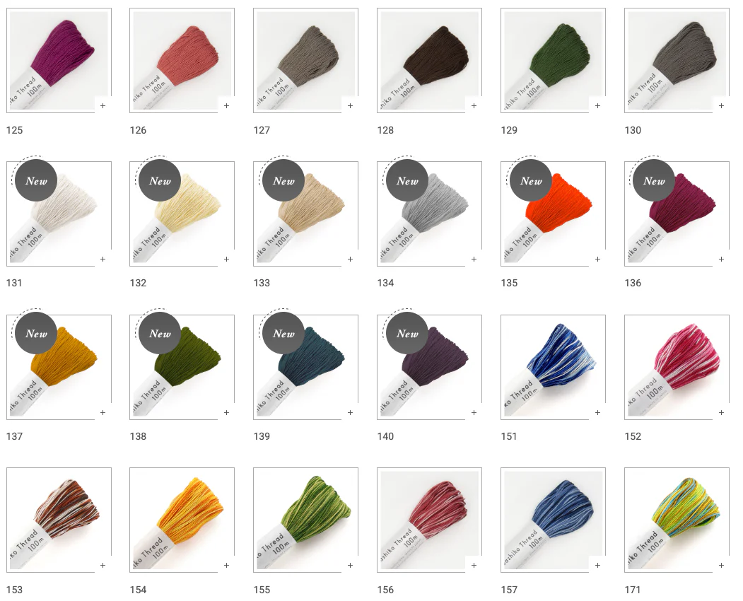 Olympus, hilo para Sashiko 100m en madejas - Image 3