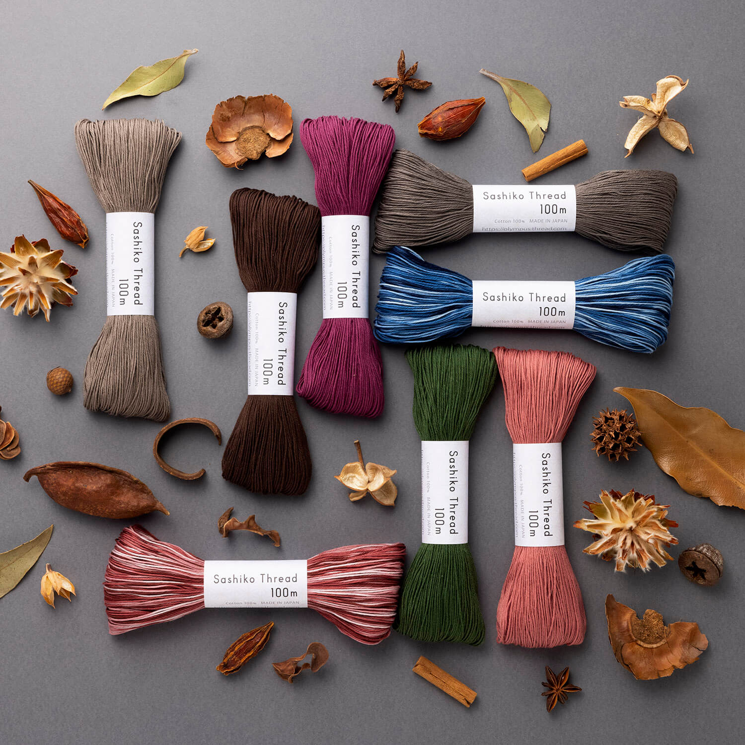 Olympus, hilo para Sashiko 100m en madejas - Image 5