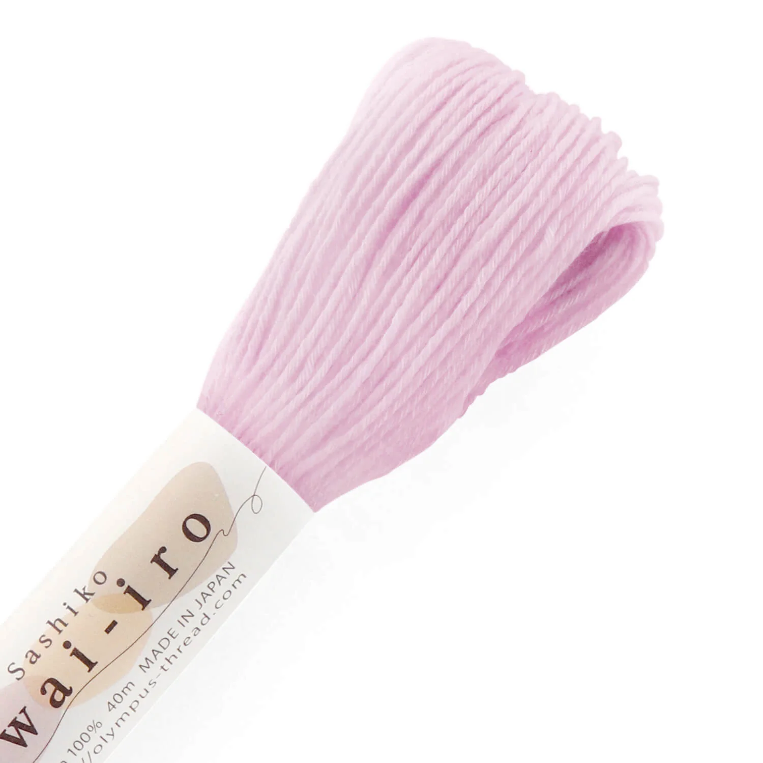 Olympus, hilos para bordar tonos pastel para Sashiko 40m - Awai-iro - Image 18