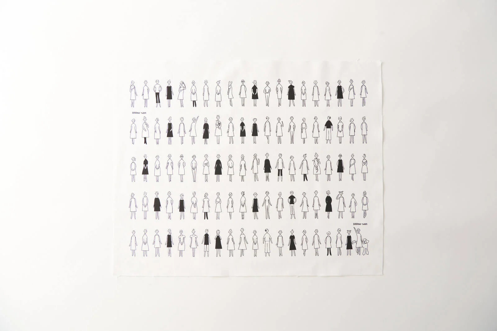 Tela para bordar modelo "100 mujeres" de Cosmo - Image 12