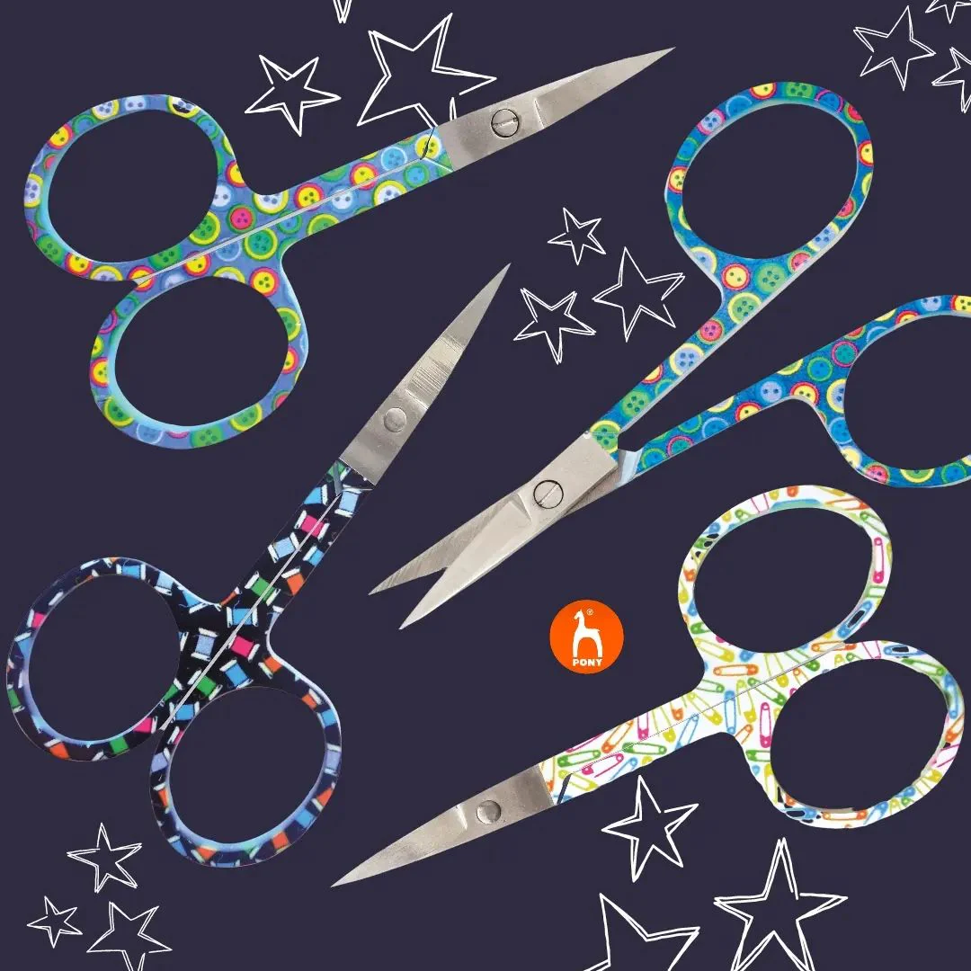 Tijeras de bordar estampadas de Pony - Image 5